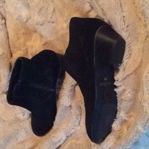 Aldo Shoes - Never worn Aldo suede booties Aldo Shoes - Never worn Aldo suede booties